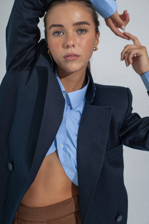 BLAZER SASTRE AZUL