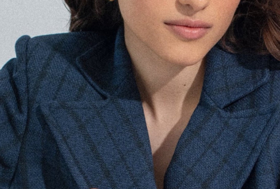 CHAQUETA CORTO AZUL