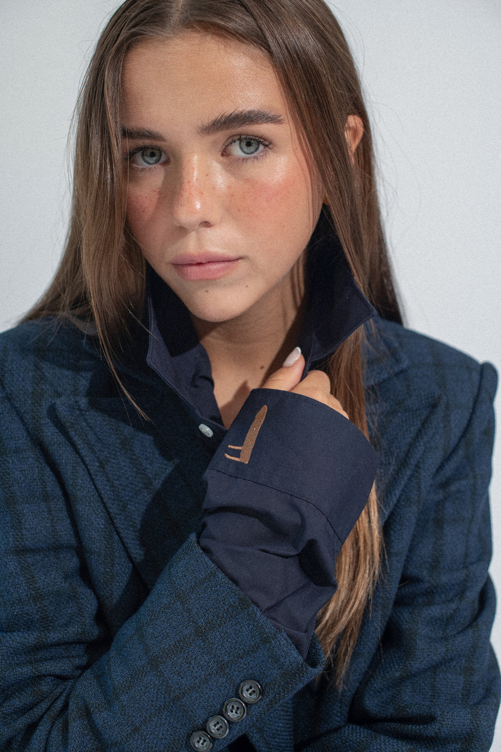 CHAQUETA CORTO AZUL