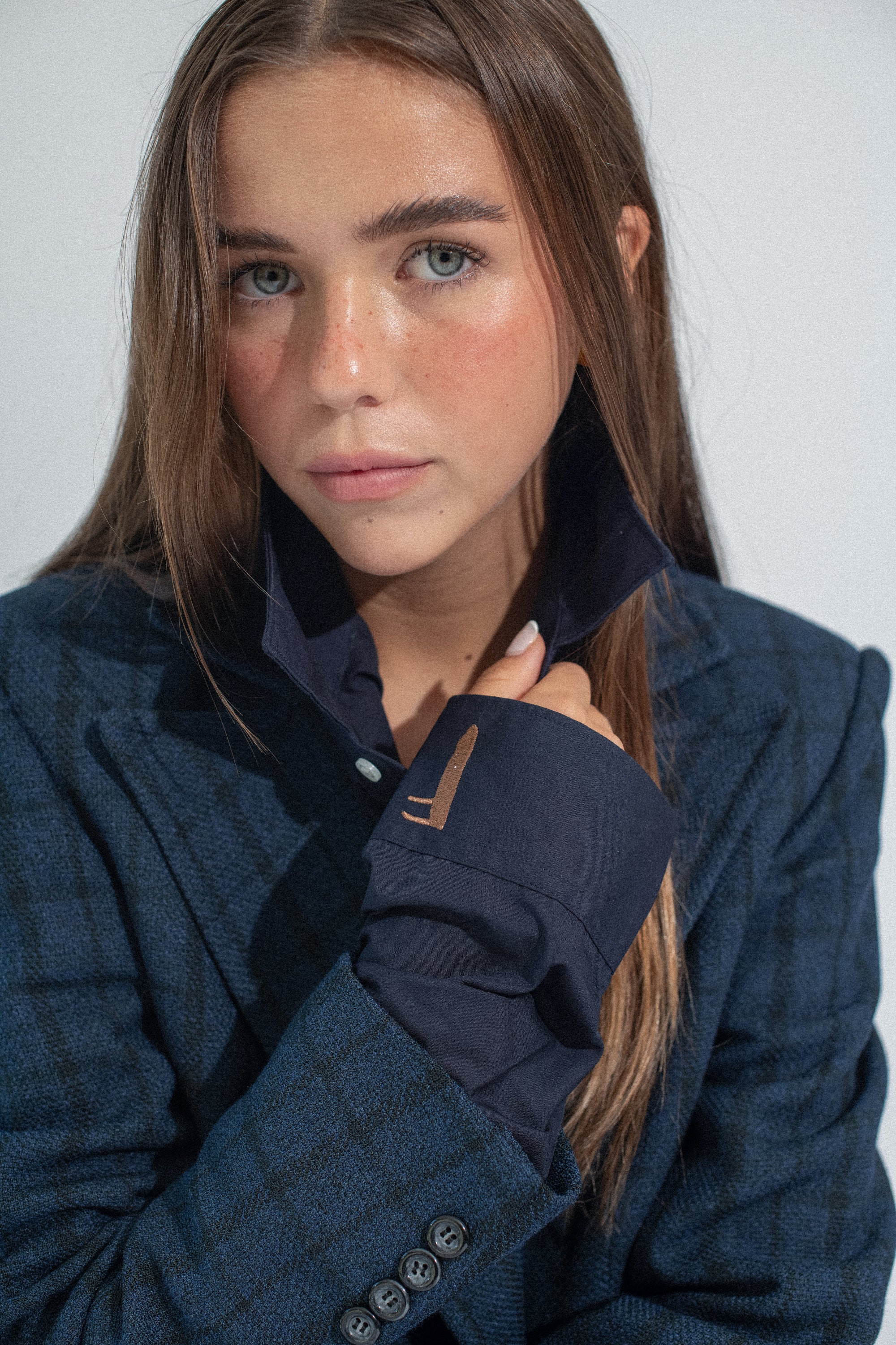 CHAQUETA CORTO AZUL