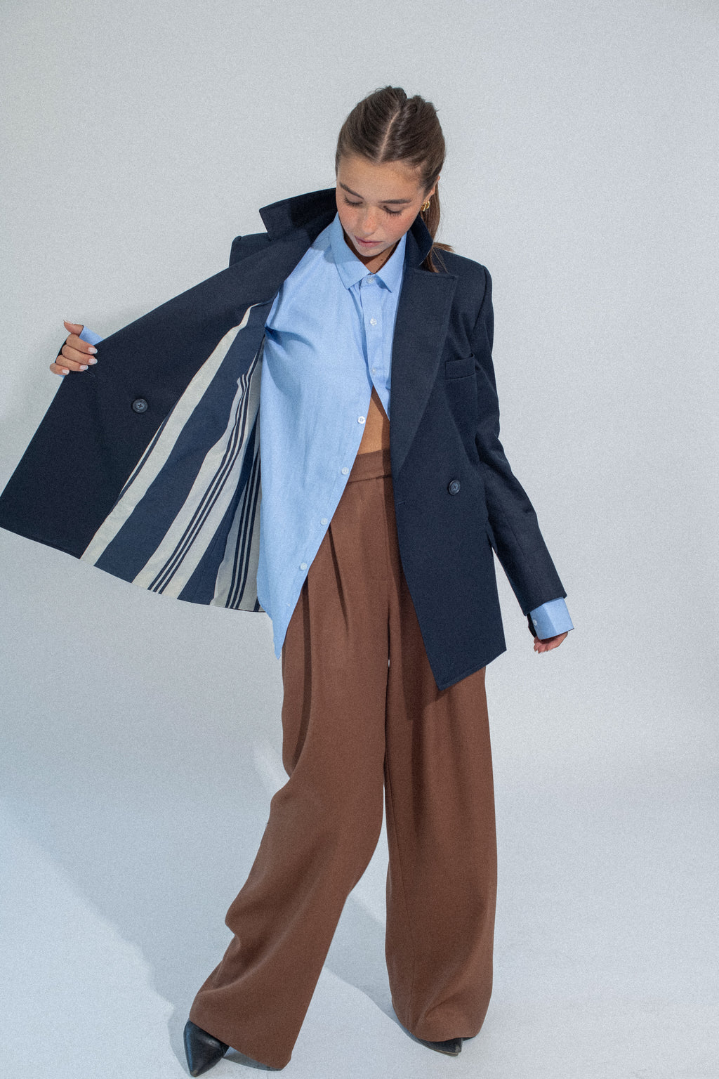 BLAZER SASTRE AZUL