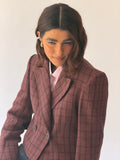 CHAQUETA CORTA CIRUELA